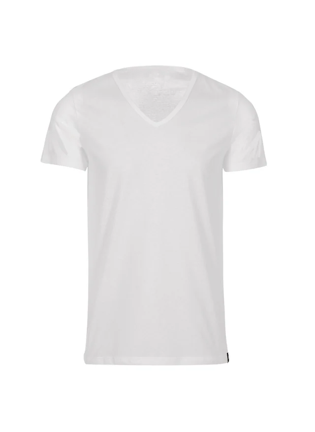 Trigema T-Shirt »TRIGEMA V-Shirt Slim Fit« 1 Stk.