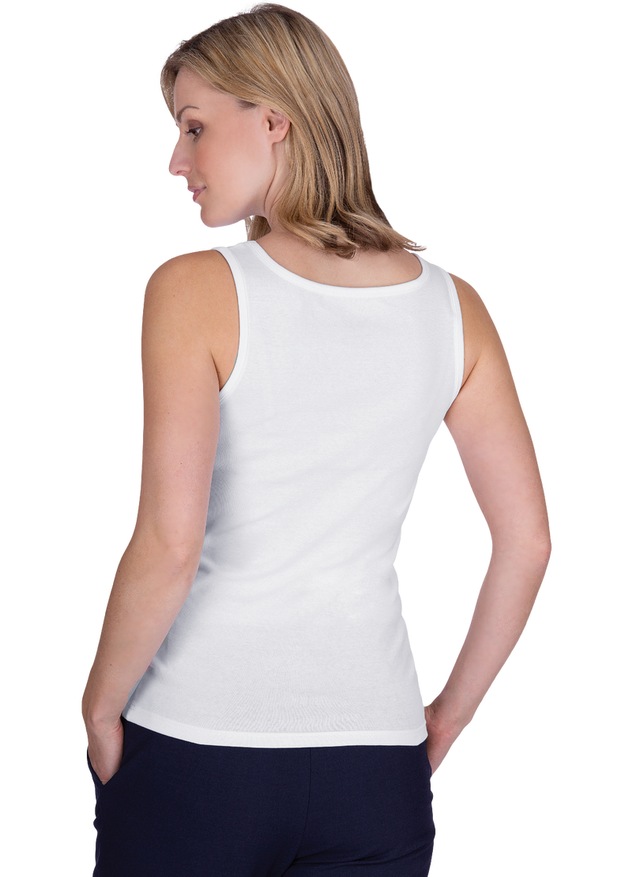 Trigema Tanktop »TRIGEMA Trägershirt mit Kristallsteinen« 1 Stk.