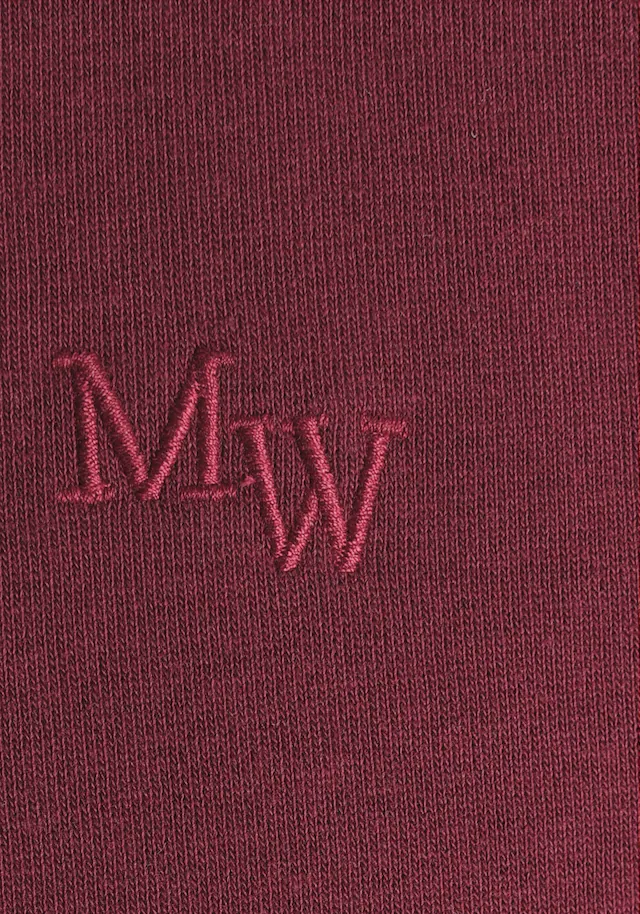 Man's World Kapuzensweatjacke mit kontrastfarbigem Innenfutter
