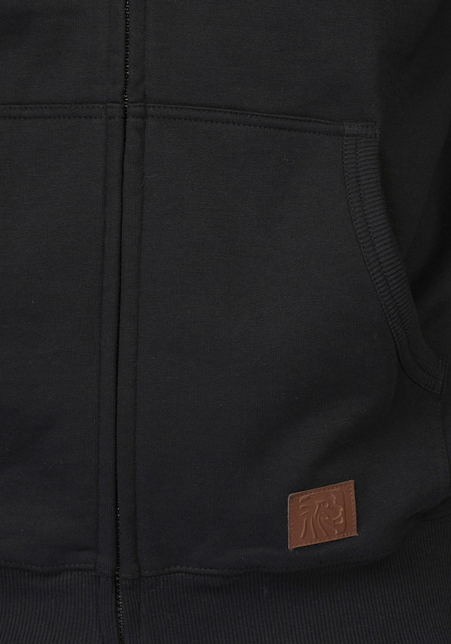 Man's World Kapuzensweatjacke mit kontrastfarbigem Innenfutter