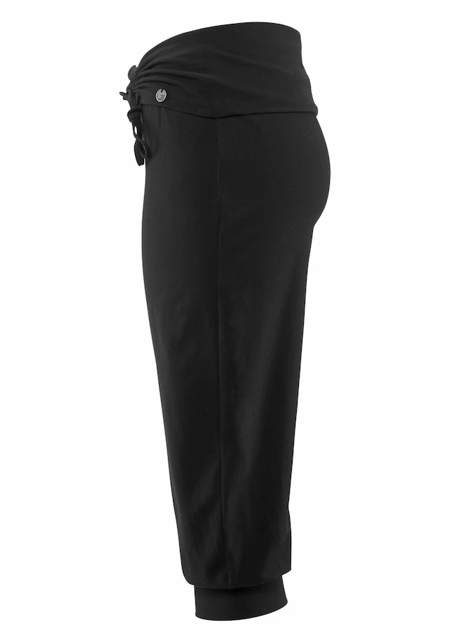 Ocean Sportswear Yogahose »Soulwear - 3/4 Yoga Pants« Komfortabler Umschlagbund mit seitlicher Raffung