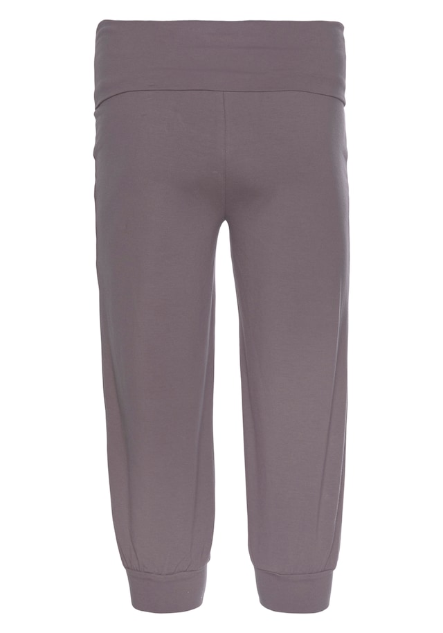 Ocean Sportswear Yogahose »Soulwear - 3/4 Yoga Pants« Komfortabler Umschlagbund mit seitlicher Raffung