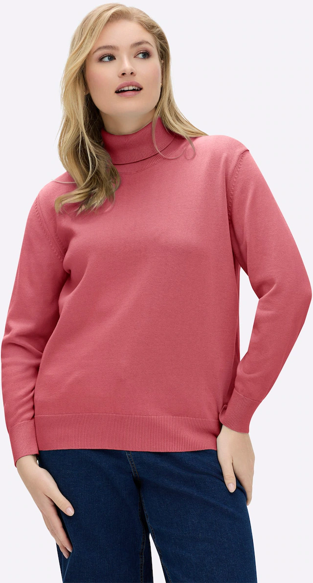 Casual Looks Rollkragenpullover »Pullover«