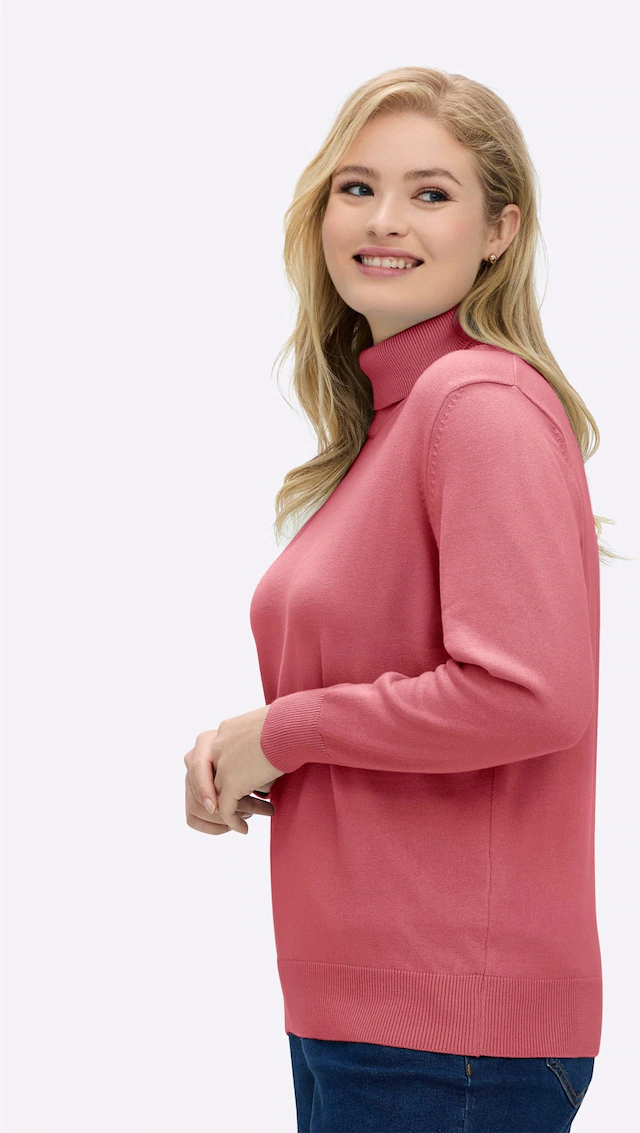 Casual Looks Rollkragenpullover »Pullover«