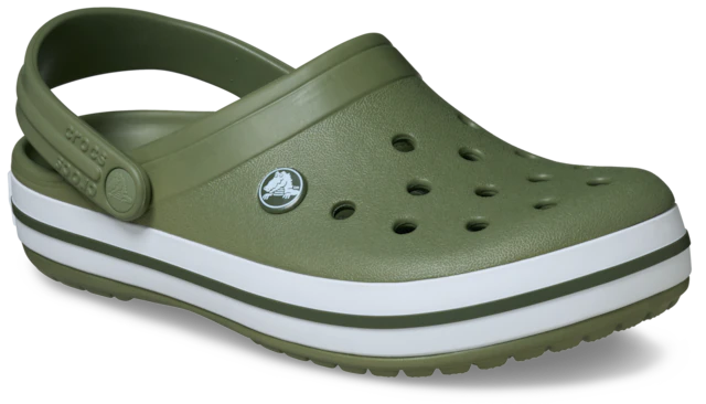 Crocs Clog »Crocband« Sommerschuh, Gartenschuh, Poolslides, mit farbiger Laufsohle