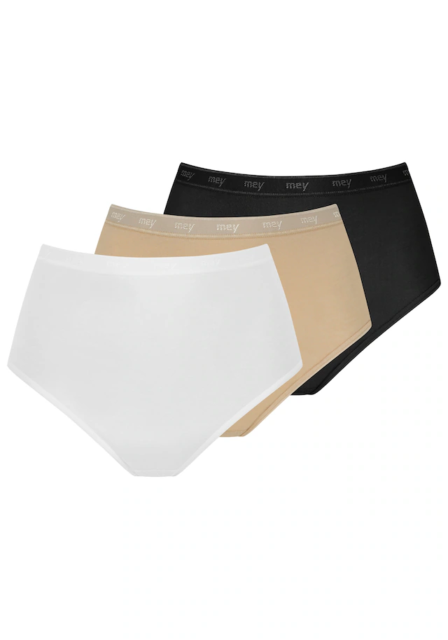Mey Taillenslip »Best of« Packung, 3 Stk. mit hoher Leibhöhe für eine bequeme Passform