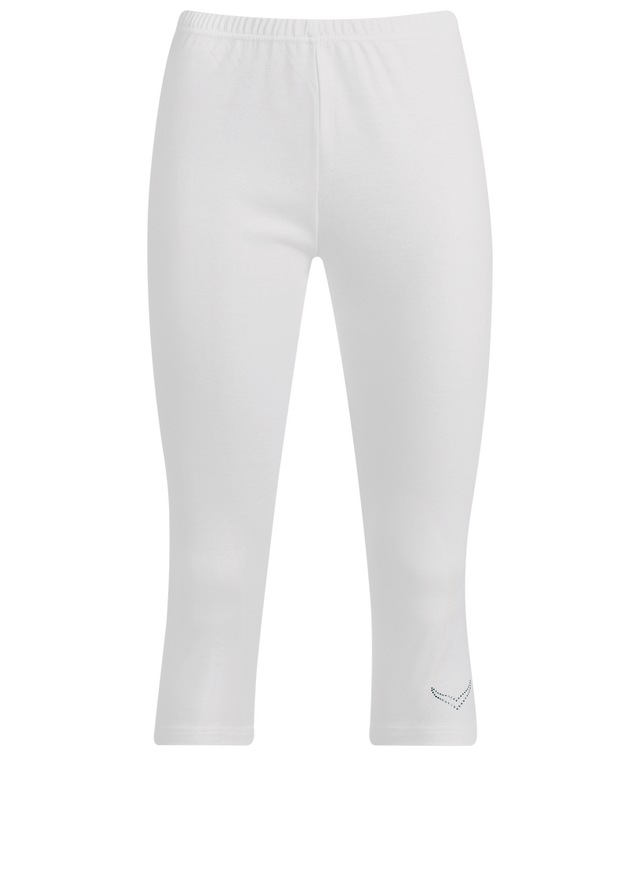 Trigema Leggings »TRIGEMA Leggings 3/4 mit Kristallsteinen«