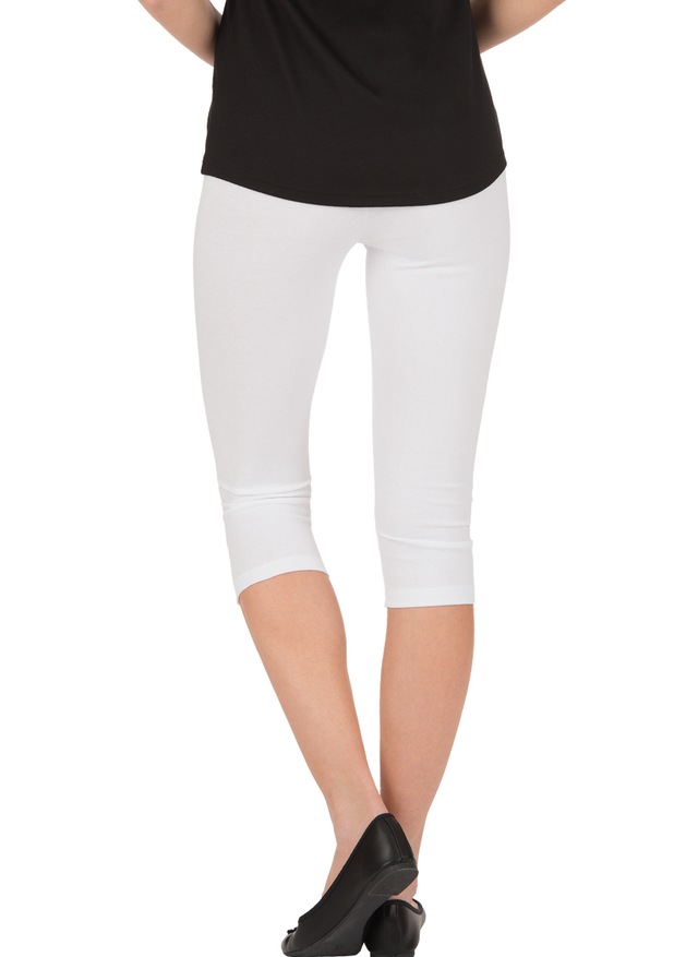 Trigema Leggings »TRIGEMA Leggings 3/4 mit Kristallsteinen«