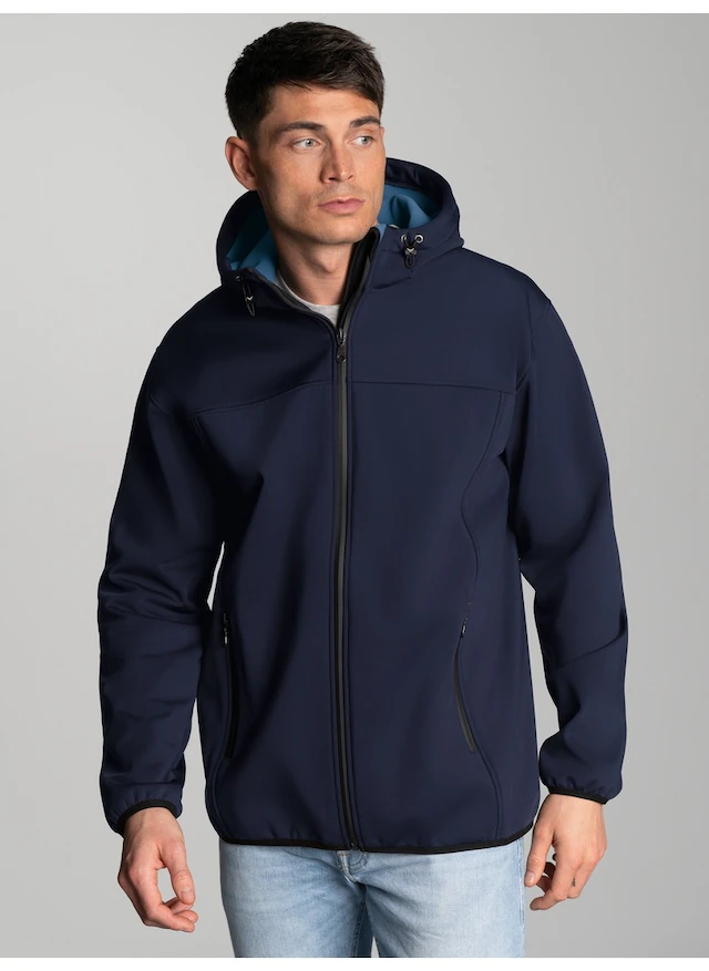 Trigema Softshelljacke »TRIGEMA Klassische Softshell–Kapuzenjacke« 1 Stk. tlg.