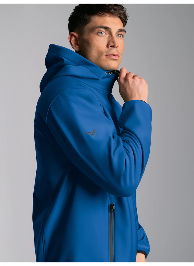 Trigema Softshelljacke »TRIGEMA Klassische Softshell–Kapuzenjacke« 1 Stk. tlg.