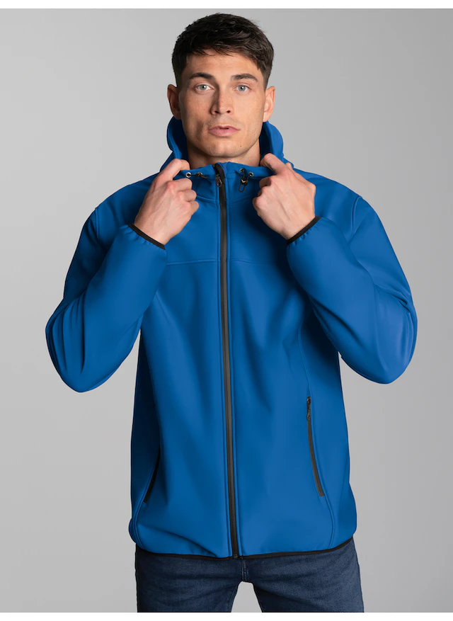 Trigema Softshelljacke »TRIGEMA Klassische Softshell–Kapuzenjacke« 1 Stk. tlg.