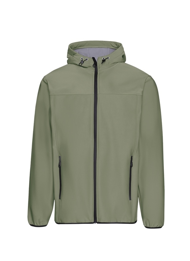 Trigema Softshelljacke »TRIGEMA Klassische Softshell–Kapuzenjacke« 1 Stk. tlg.