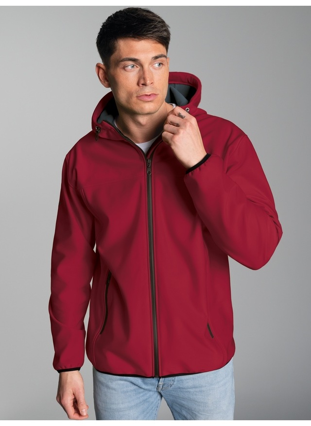 Trigema Softshelljacke »TRIGEMA Klassische Softshell–Kapuzenjacke« 1 Stk. tlg.