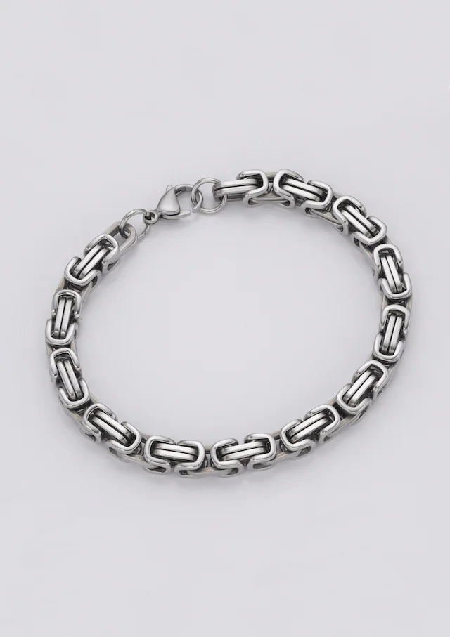 Firetti Edelstahlarmband »Schmuck Geschenk Königskettengliederung, 6,7 mm«
