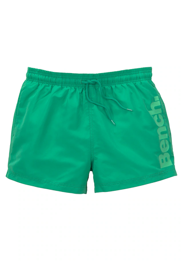 Bench. Badeshorts mit seitlichem Logoschriftzug