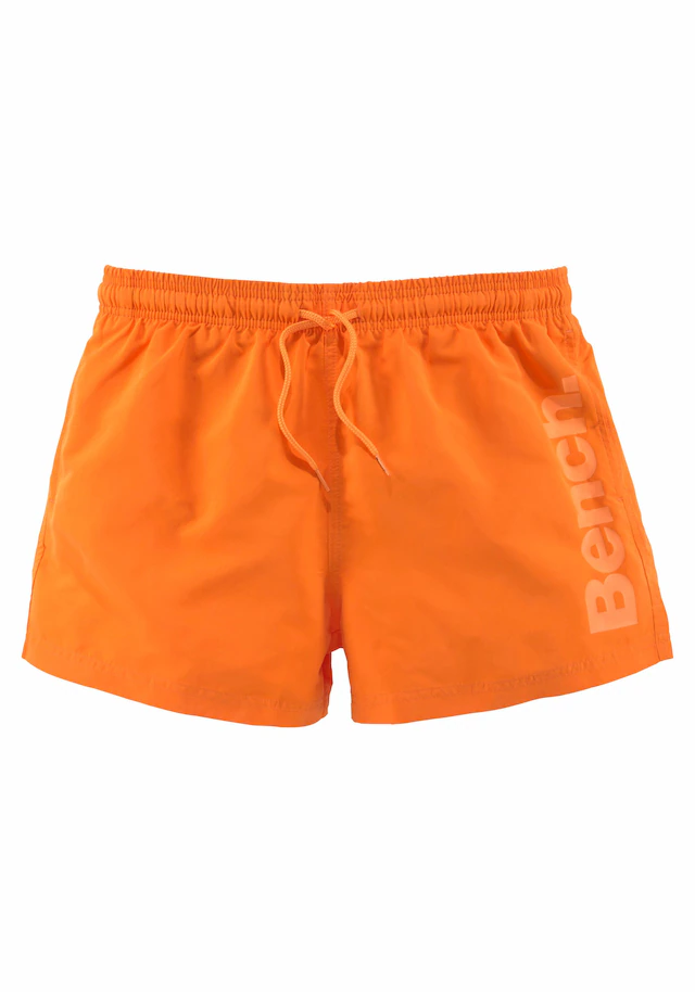 Bench. Badeshorts mit seitlichem Logoschriftzug