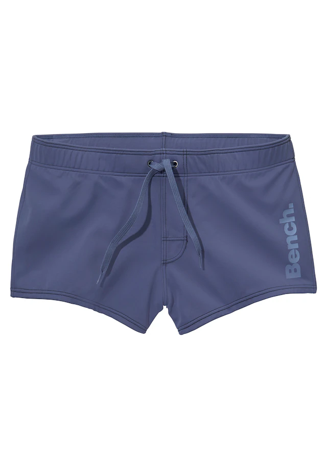 Bench. Boxer-Badehose mit seitlichem Logoprint