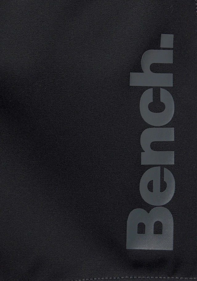 Bench. Boxer-Badehose mit seitlichem Logoprint