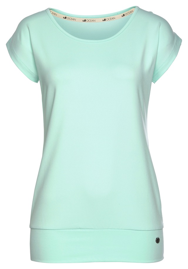 Ocean Sportswear Yoga & Relax Shirt »Soulwear - Essentials Yoga Shirts« Packung, 2er-Pack, leicht überschnittene Schultern, längerer Schnitt