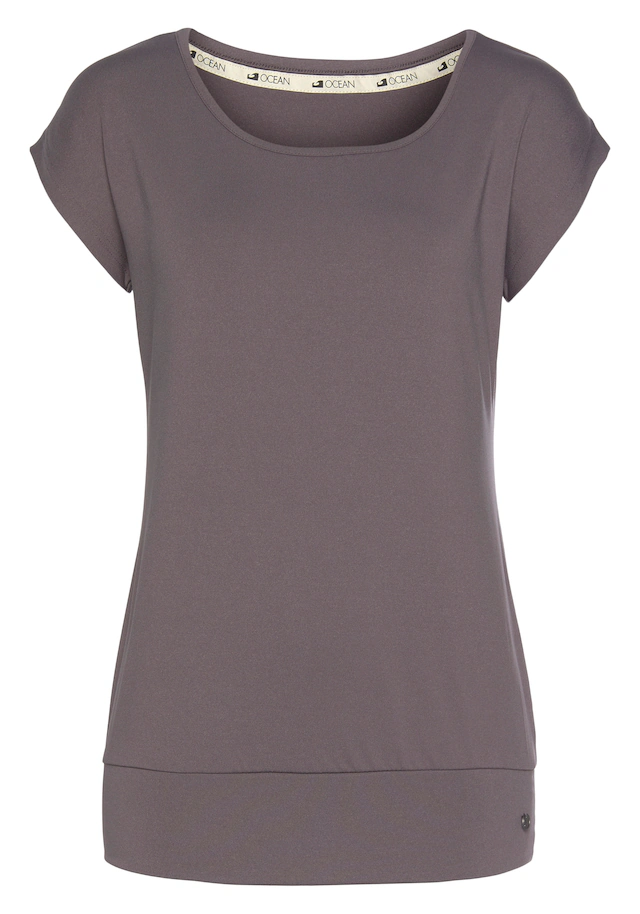 Ocean Sportswear Yoga & Relax Shirt »Soulwear - Essentials Yoga Shirts« Packung, 2er-Pack, leicht überschnittene Schultern, längerer Schnitt