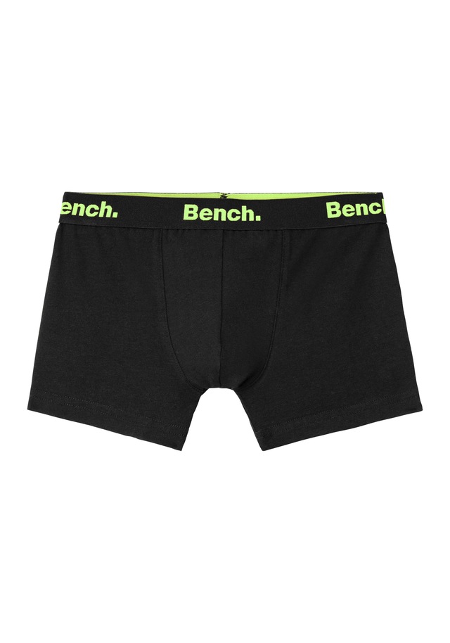 Bench. Boxer »Boxershorts für Jungen« Packung, 3 Stk. unifarben, mit Logoschriftzügen, Baumwollmischung