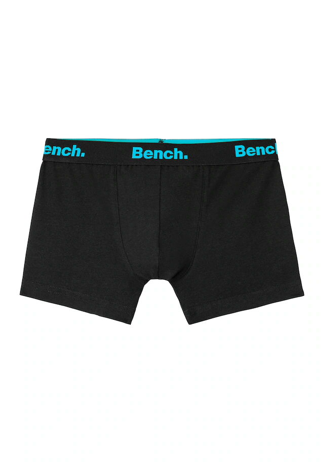 Bench. Boxer »Boxershorts für Jungen« Packung, 3 Stk. unifarben, mit Logoschriftzügen, Baumwollmischung