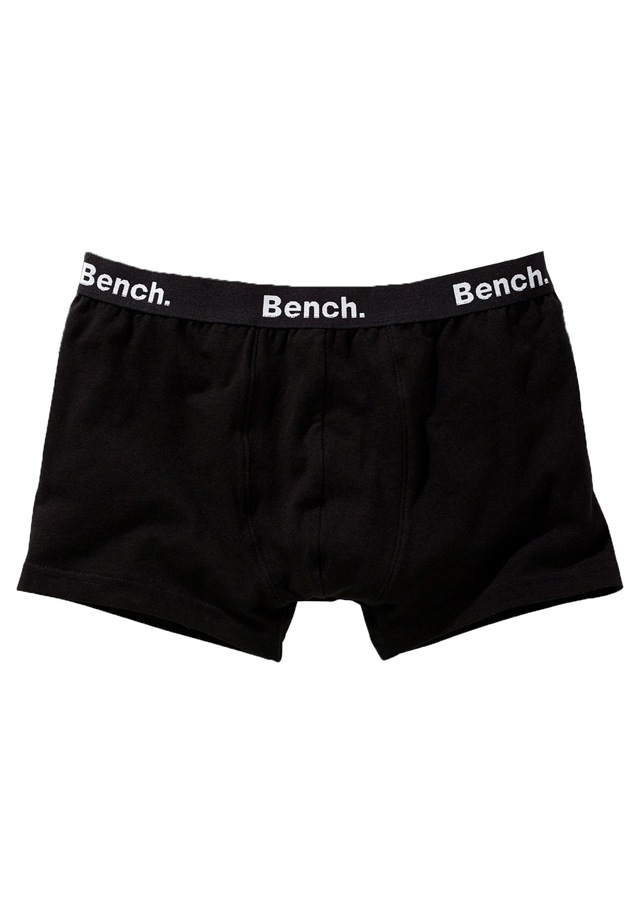 Bench. Boxer »Boxershorts für Jungen« Packung, 3 Stk. unifarben, mit Logoschriftzügen, Baumwollmischung