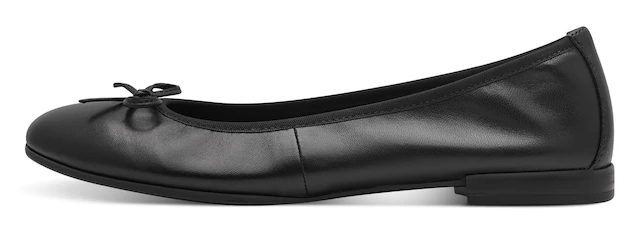 Tamaris Ballerina Flats, Slipper, Businessschuh mit dekorativer Schleife