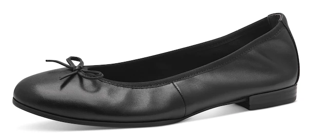 Tamaris Ballerina Flats, Slipper, Businessschuh mit dekorativer Schleife