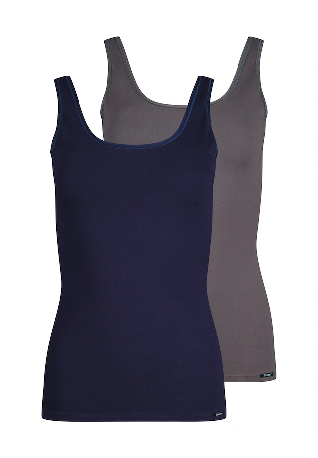 Skiny Unterhemd »Cotton Advantage« bequem, weich, basic, eng, Baumwollmix