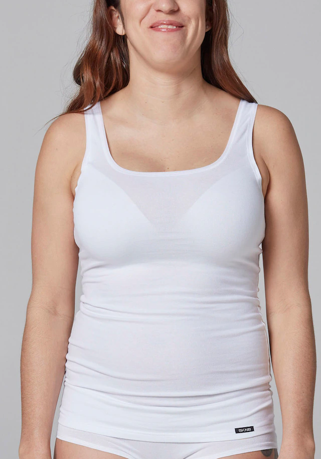 Skiny Unterhemd »Cotton Advantage« bequem, weich, basic, eng, Baumwollmix
