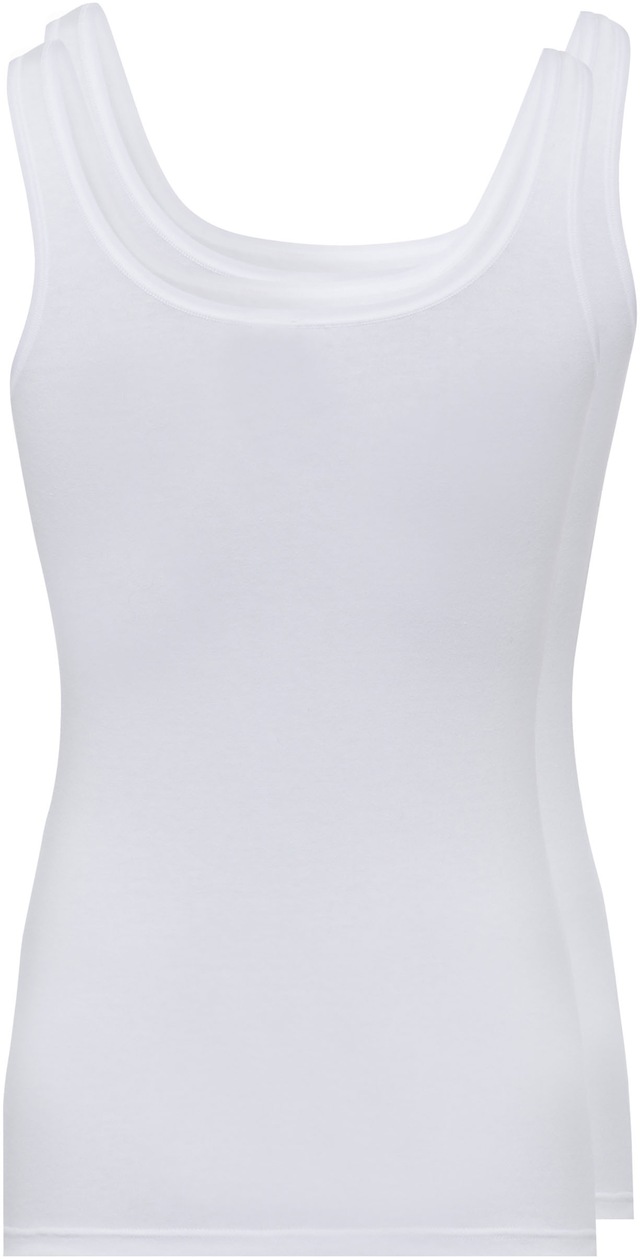 Skiny Unterhemd »Cotton Advantage« bequem, weich, basic, eng, Baumwollmix
