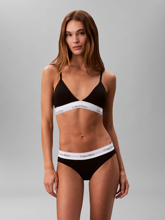 Calvin Klein Underwear Bikinislip »MODERN COTTON« mit breitem Bündchen