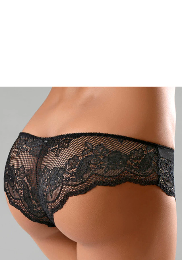 s.Oliver Set: Schalen-BH Set, mit Low Waist Panty, 2 Stk. mit feiner, blumiger Spitze und zarten Zierschleifen, sexy Dessous