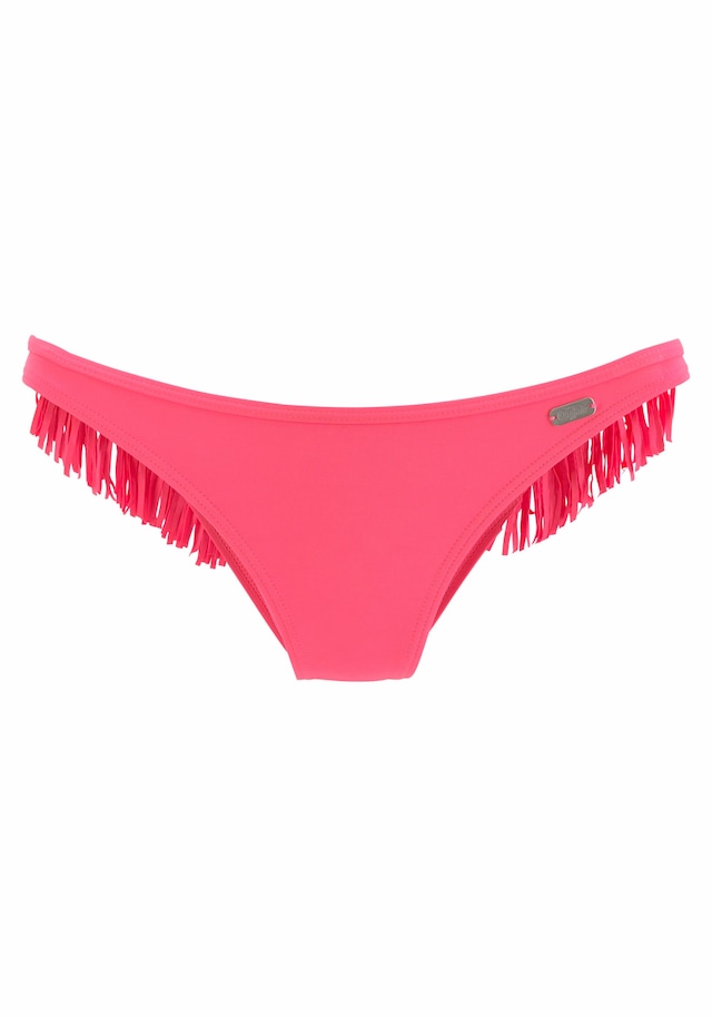 Buffalo Bikini-Hose »Happy« in knapper Brasilien-Form mit Fransen