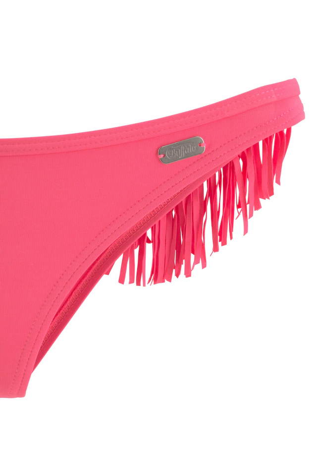 Buffalo Bikini-Hose »Happy« in knapper Brasilien-Form mit Fransen