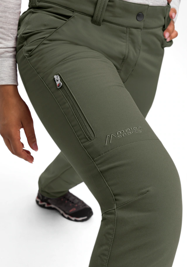 Maier Sports Funktionshose »Helga« warme Damen Outdoorhose, robuste Wanderhose, Regular Fit