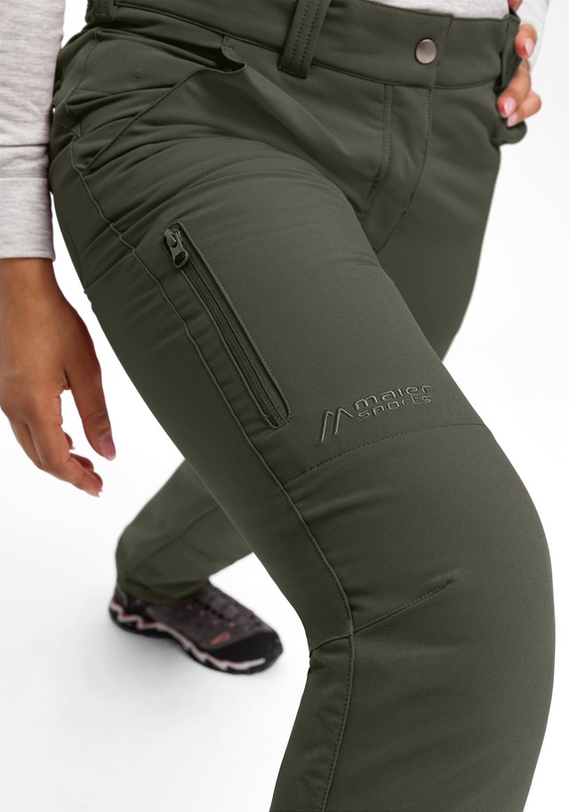 Maier Sports Funktionshose »Helga« warme Damen Outdoorhose, robuste Wanderhose, Regular Fit