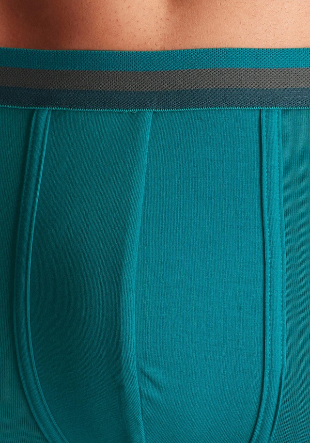 Bench. Langer Boxer Packung, 3 Stk. Unterhosen mit elastischem Bund und Logodruck auf dem Bein