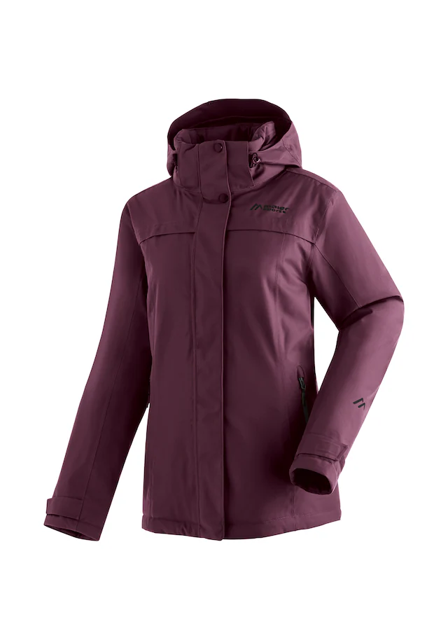 Maier Sports »Lisbon« warme Damen Jacke, wattierte Regenjacke, wasserdicht + atmungsaktiv