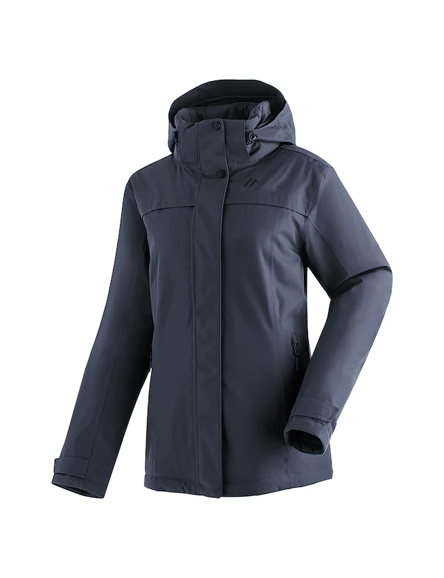 Maier Sports »Lisbon« warme Damen Jacke, wattierte Regenjacke, wasserdicht + atmungsaktiv