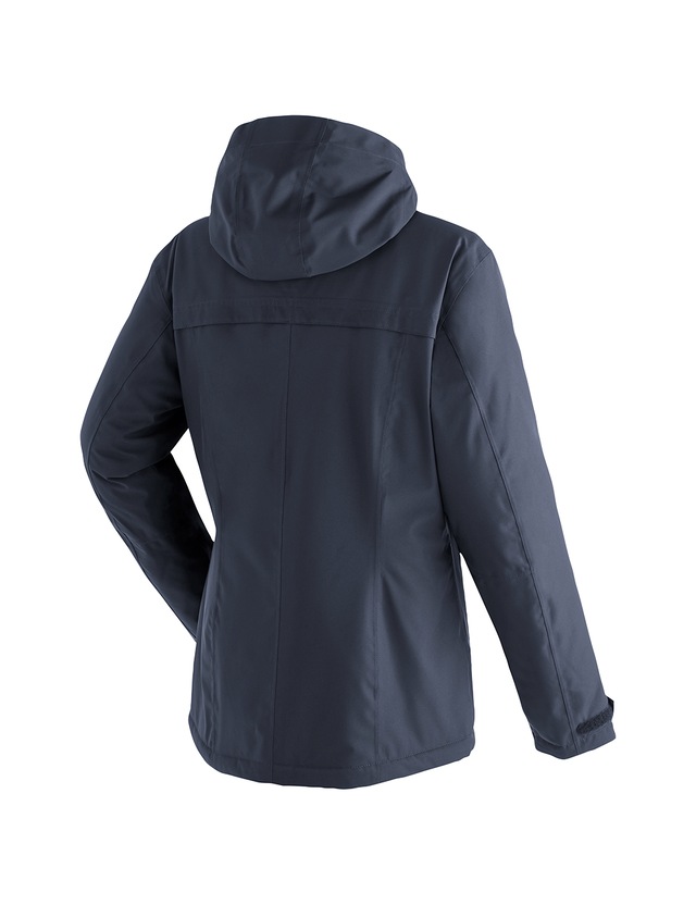 Maier Sports »Lisbon« warme Damen Jacke, wattierte Regenjacke, wasserdicht + atmungsaktiv