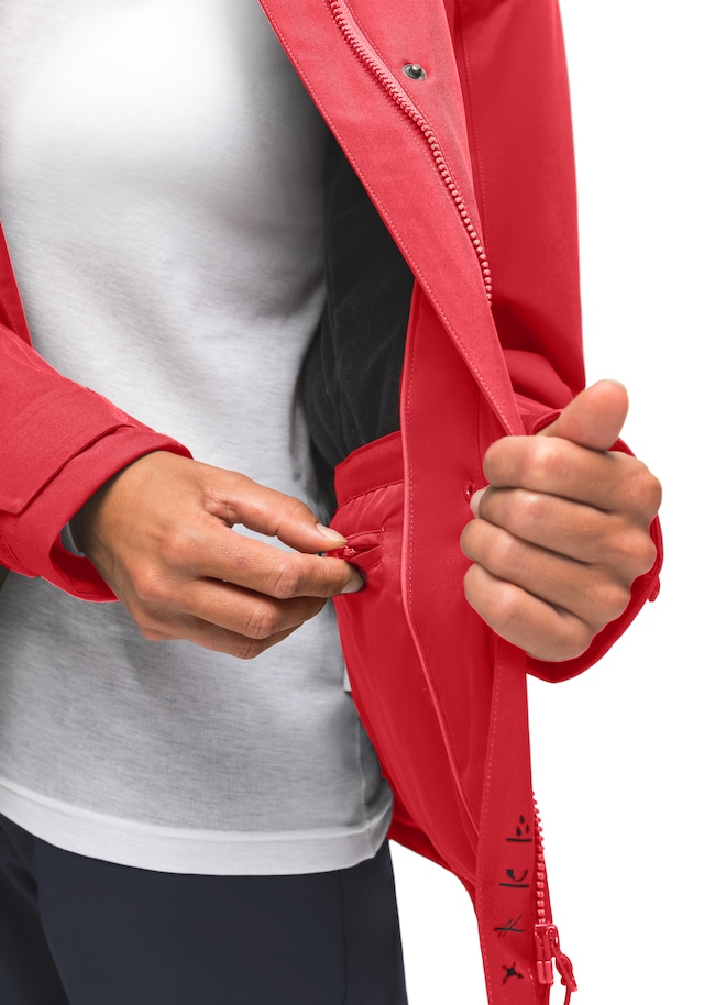 Maier Sports »Lisbon« warme Damen Jacke, wattierte Regenjacke, wasserdicht + atmungsaktiv