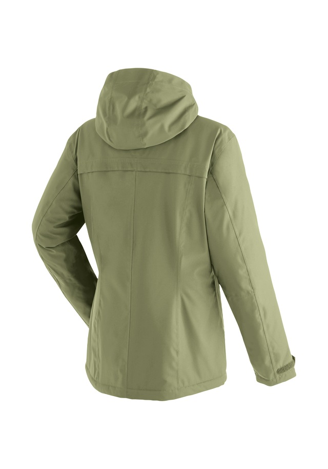 Maier Sports »Lisbon« warme Damen Jacke, wattierte Regenjacke, wasserdicht + atmungsaktiv