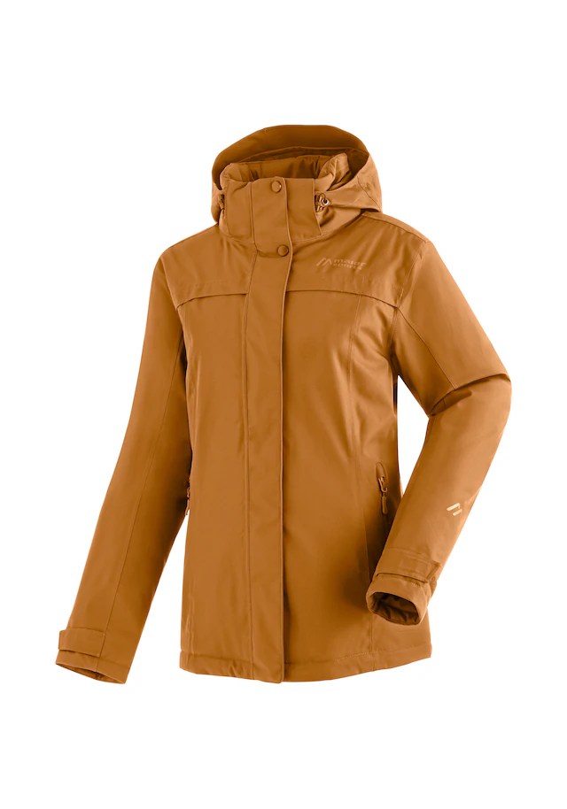 Maier Sports »Lisbon« warme Damen Jacke, wattierte Regenjacke, wasserdicht + atmungsaktiv
