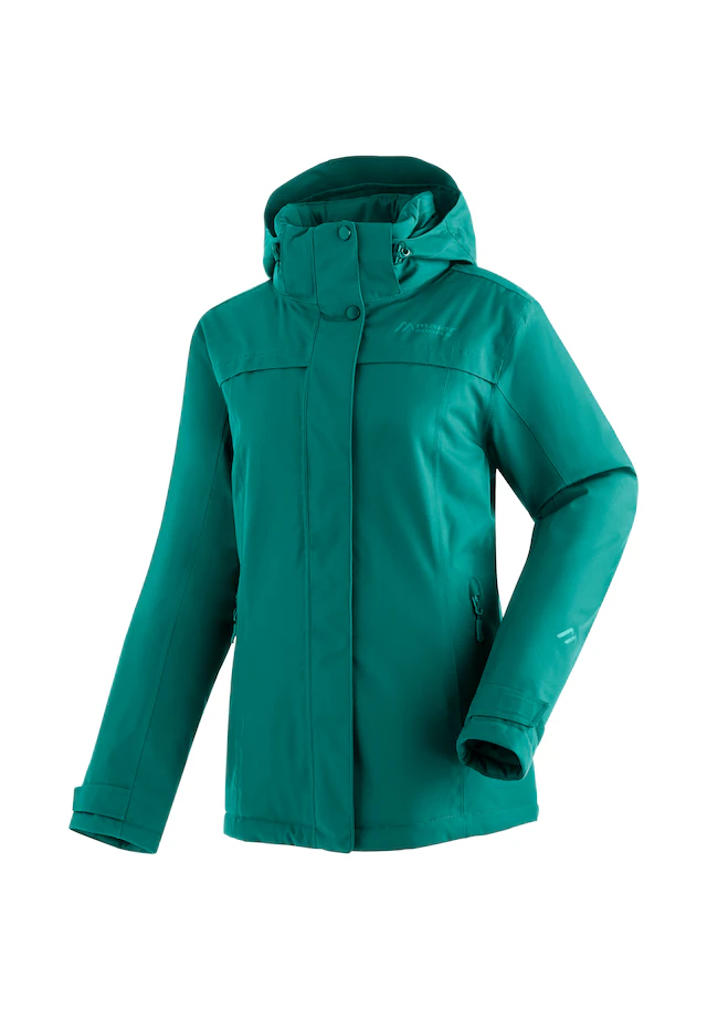 Maier Sports »Lisbon« warme Damen Jacke, wattierte Regenjacke, wasserdicht + atmungsaktiv