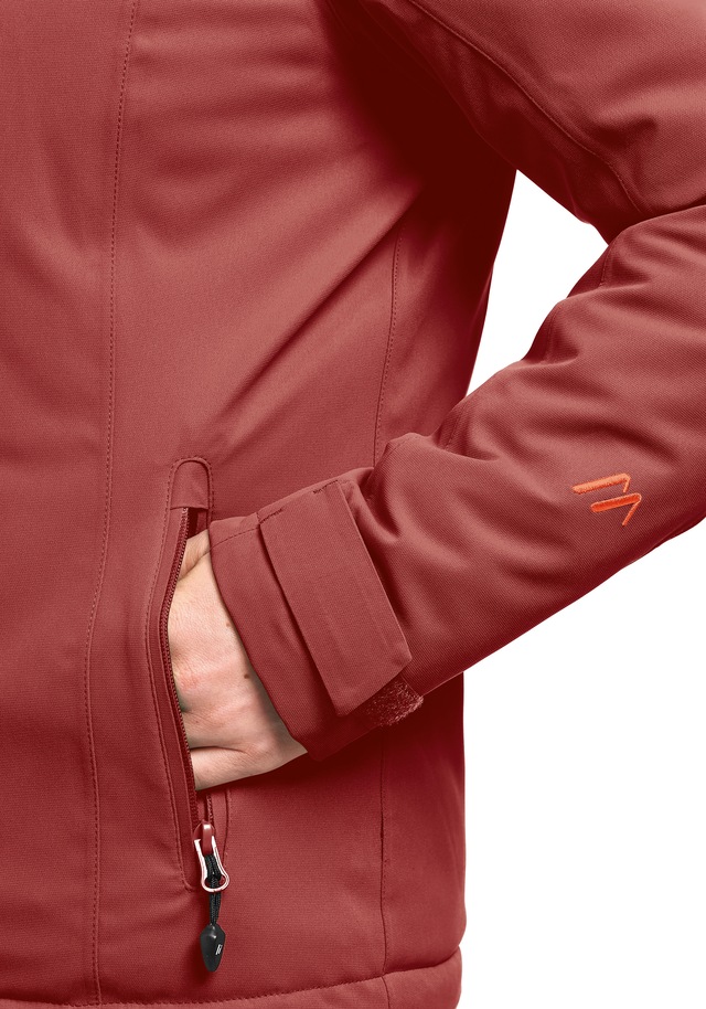 Maier Sports »Lisbon« warme Damen Jacke, wattierte Regenjacke, wasserdicht + atmungsaktiv