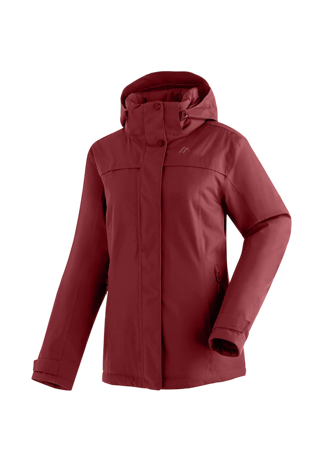 Maier Sports »Lisbon« warme Damen Jacke, wattierte Regenjacke, wasserdicht + atmungsaktiv