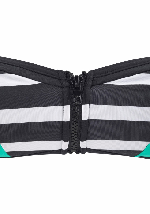 KangaROOS Bandeau-Bikini-Top »Anita« mit Reißverschluss zwischen den Cups