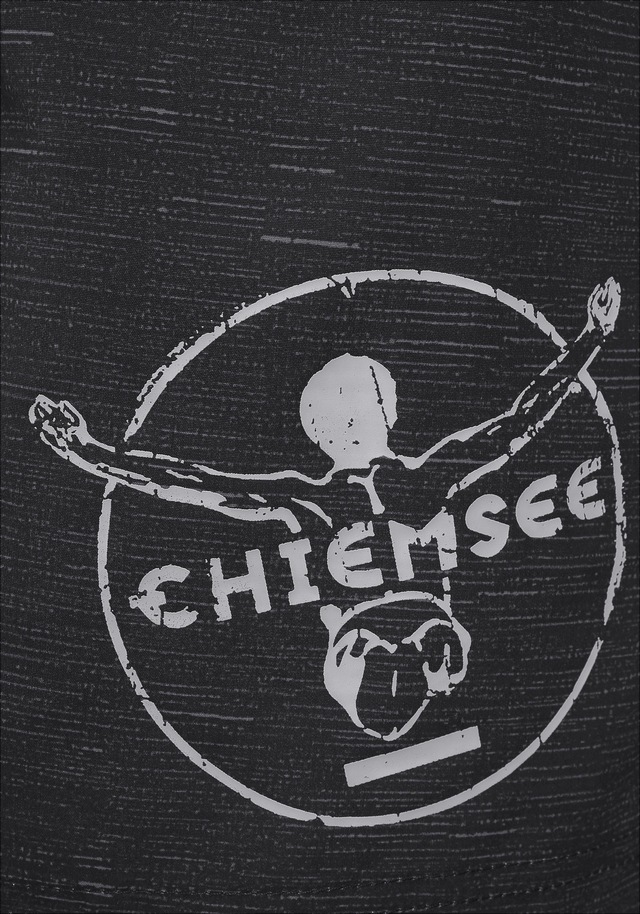 Chiemsee Badeshorts »Melange« mit Logodruck, seitliche Eingrifftaschen